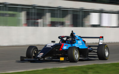 Max Karhan second race on Czech racetrack with Tatuus formula