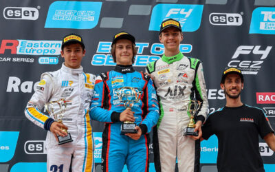 Max Karhan takes his second win of the year in Most